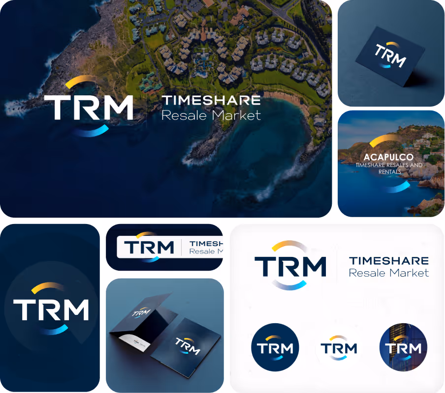 Project cover - trm logo design, Marques